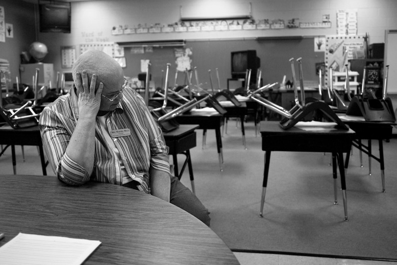 Marsha missed few days during a year in which she battled the sickness and fatigue brought on by chemotherapy. Sometimes her only breaks came when her students left for the day.